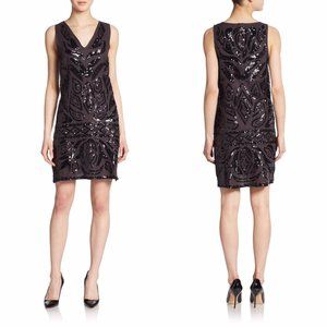 NWT Calypso St Barth Lizbeth Black Sequin Dress Size XS MSRP $350